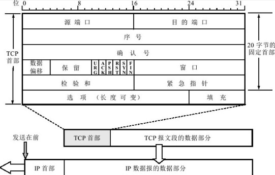 TCP报文段的首部格式